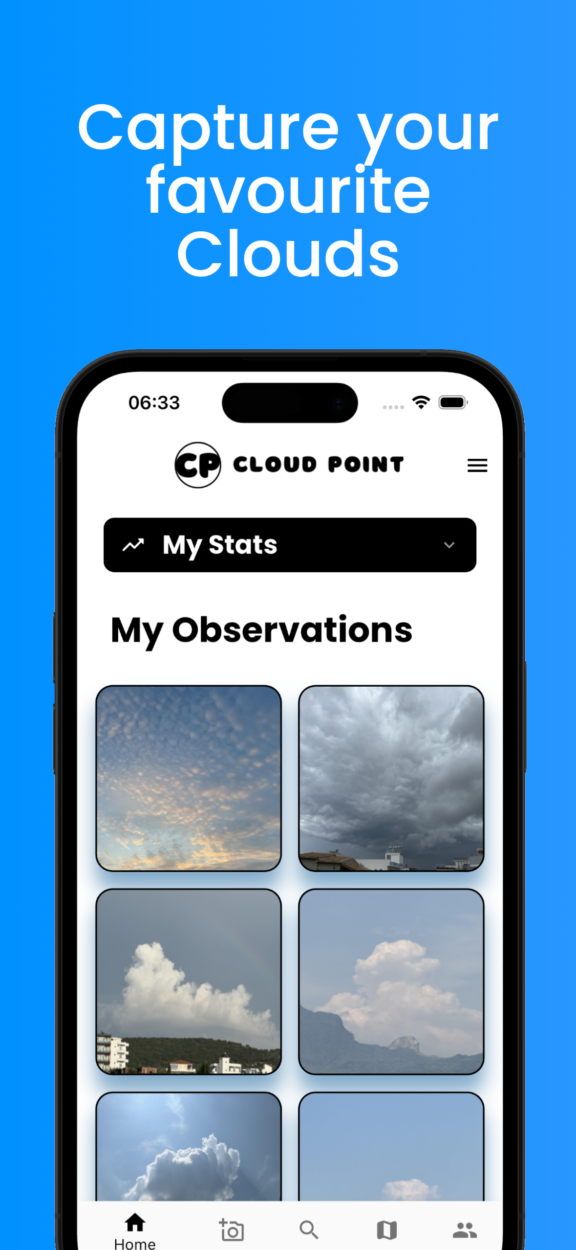 Cloud Point capture screen