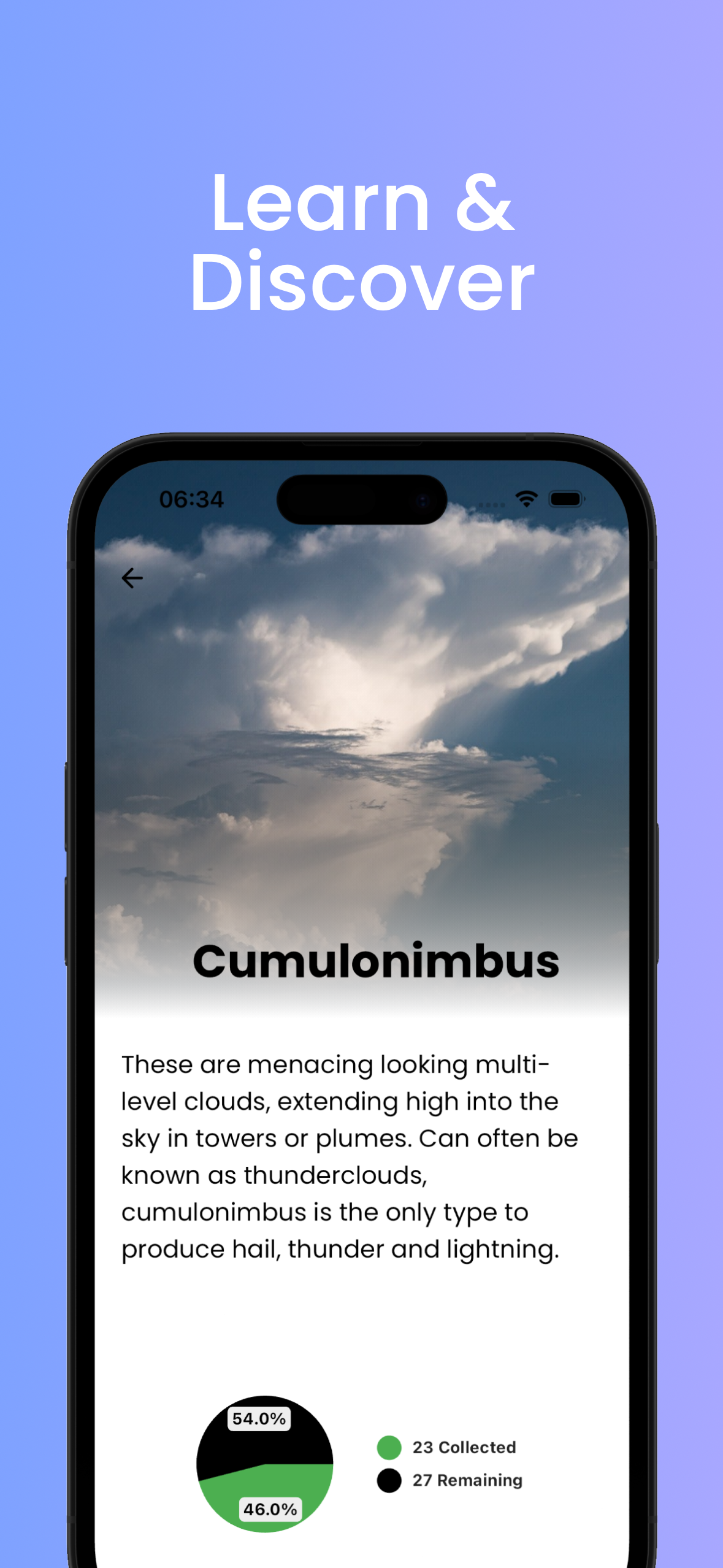 Gallery of cloud photos