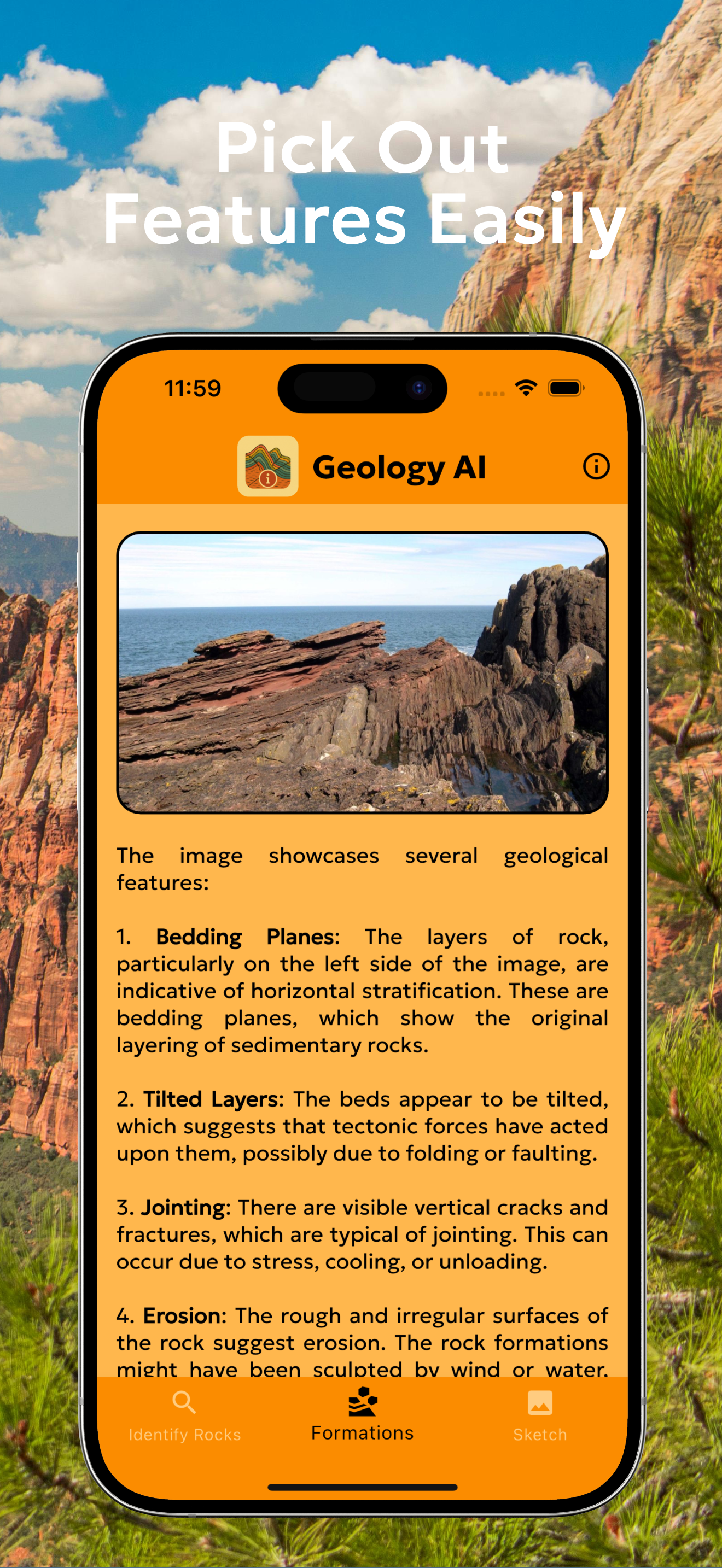Rock/mineral details